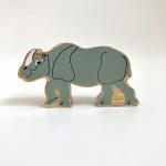 Fair Trade St Paul's Wooden Painted Rhino